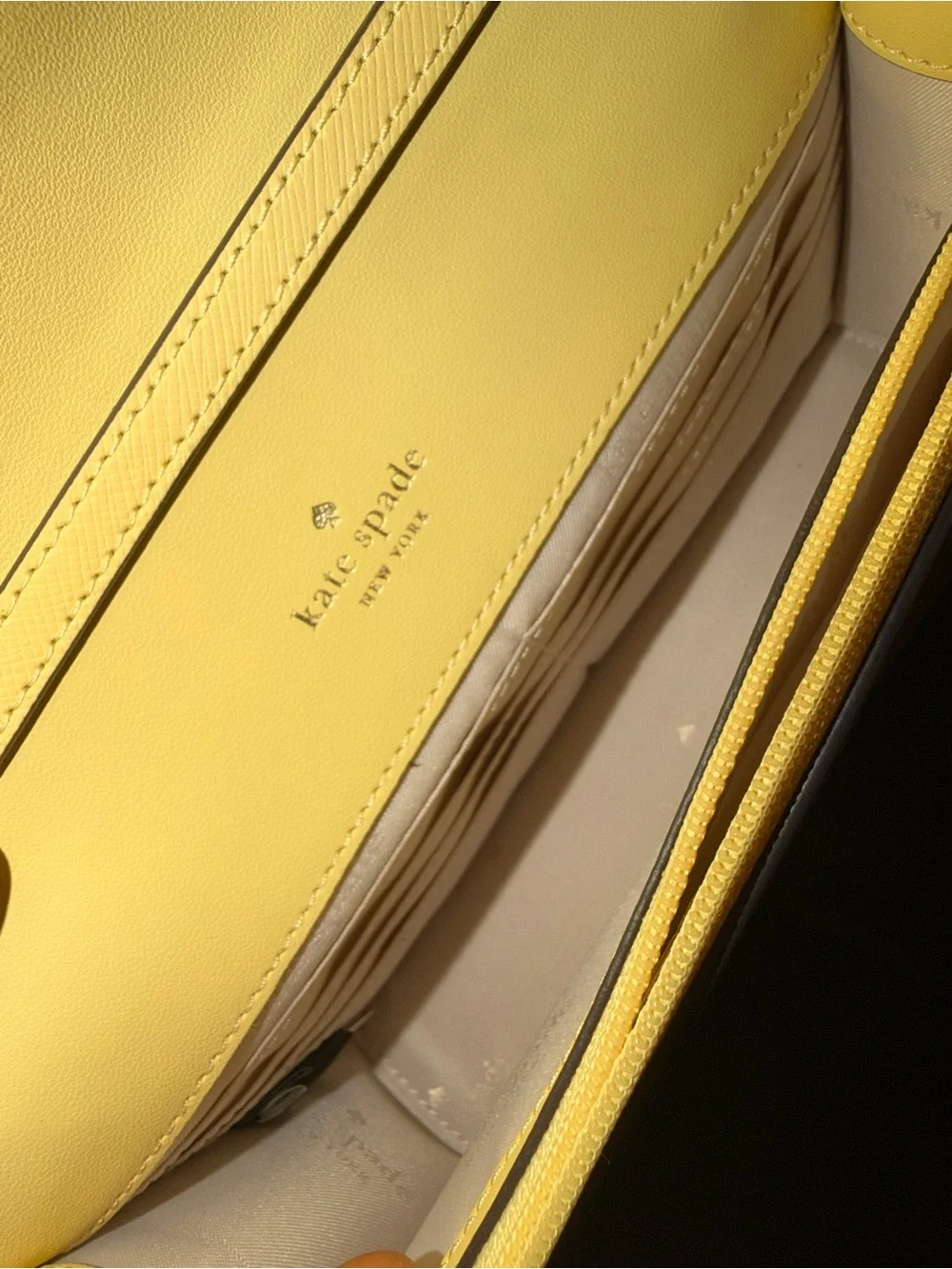 kate spade structured saffiano